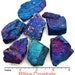 1 Large Chalcopyrite "Peacock Ore" Crystal - Healing Stone, Reiki, Feng Shui, Wicca, Irridescent