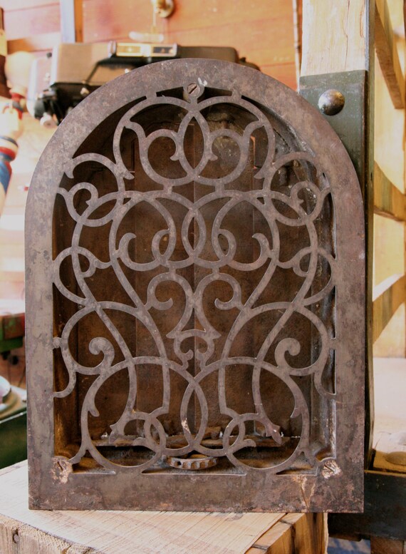 Arched Cast Iron Heater Register Grill Grate Vent Cover