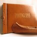 Vintage Leatherette Photo Album or Scrapbook