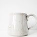 Reserved for dear Gen // Handmade modern coffee mug grey stars - beautiful gray ceramic cup stoneware brown clay pottery