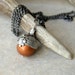 Acorn Necklace - Woodland Fashion - gift under 50