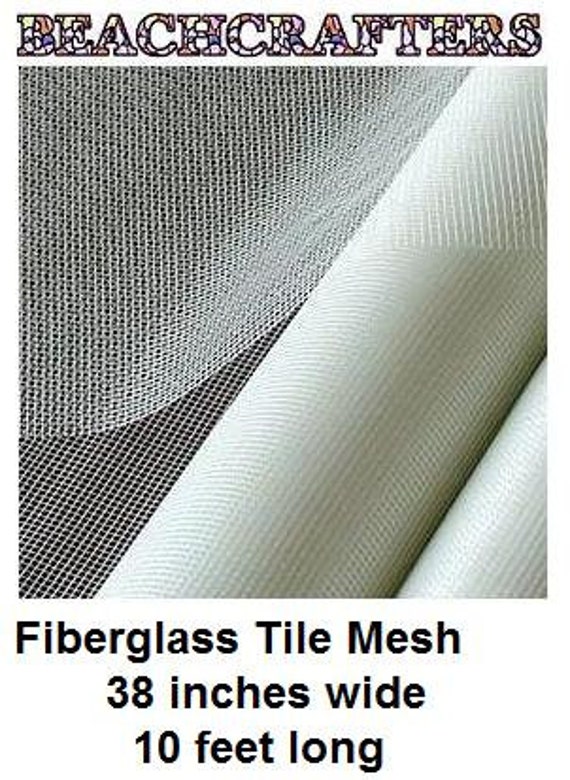 TILE MESH 10 feet x 38 inches great for mosaic by beachcrafters