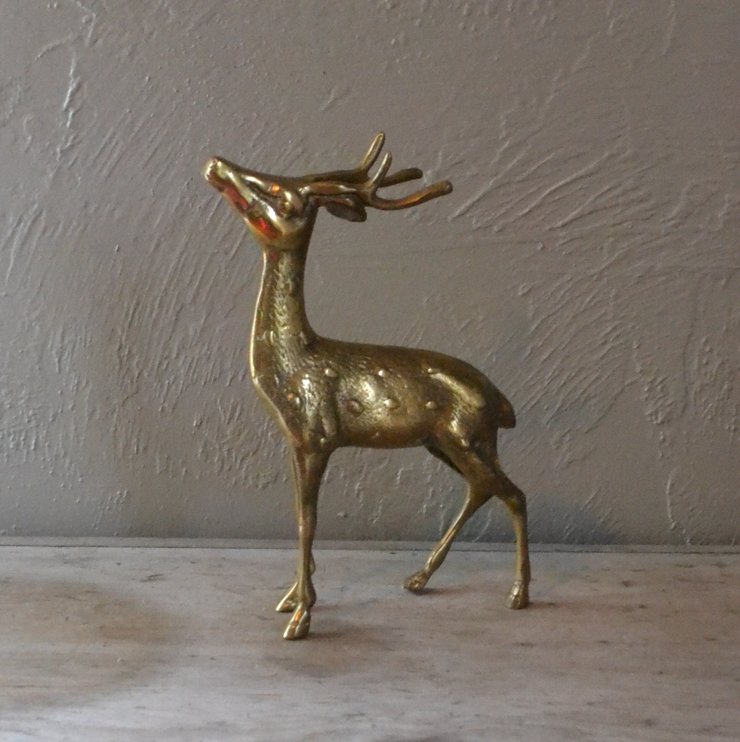 brass deer statue for sale