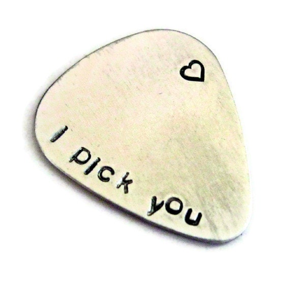 I pick you customized / personalized handstamped aluminum