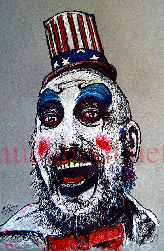 print 11x17 capt spaulding captain spaulding rob print 11x17 capt spaulding captain spaulding rob