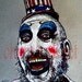 Capt. Spaulding - Original Drawing - Captain Spaulding Rob Zombie Sid Haig Bill Mosley Clown Serial Killer Corpse Horror Zombie Halloween