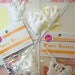 Vintage Halloween Supplies / Puffy Shapes / Ghosts / Six Packages