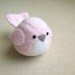 pink bird stuffed animal