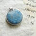 Framed jasper stone pendant