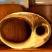Mid Century Modern Abstract Brass Sculptural Vase