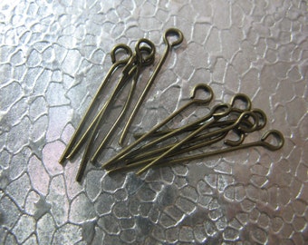 head pins and eye pins