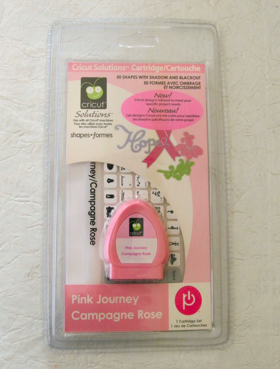 Cricut Cartridge Pink Journey Campagne Rose