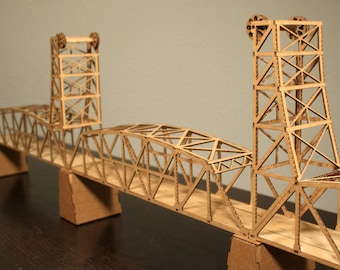 Stillwater Lift Bridge N scale model kit Full length