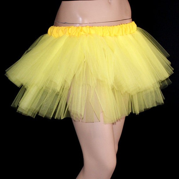 Daisy Yellow Tutu Tulle Skirt Adult All Sizes Mtcoffinz 4212