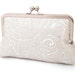 Silver shimmer clutch : Wedding bridal purse