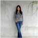 One That Got Away - eco-friendly - womens pullover - birdcage print on Alternative Apparel heather gray - fall fashion S-XL