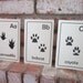 Animal Tracks ABC Flash cards