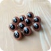15mm Brown Animal Eyes - 4 pairs Craft Safety Eyes - LAST SET