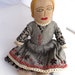 Folk Doll from Putmayo - made in India - black, red and white