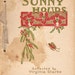 Sunny Hours - 1914 poetry book - red and green cover