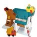 Vintage Fisher Price Lift and Load Depot Playset 1976 Vintage Fisher Price Playset Toy for Children