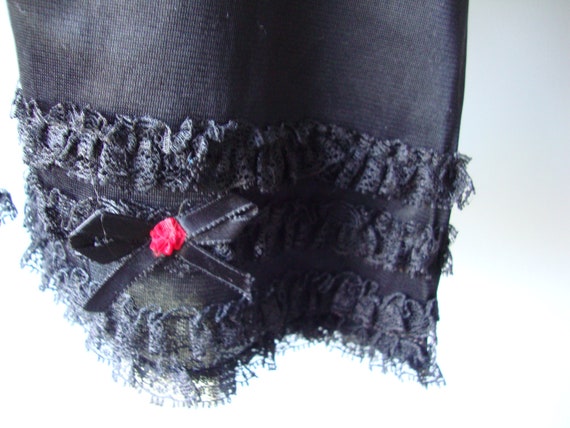 vintage petty pants // black bloomers // lace undies