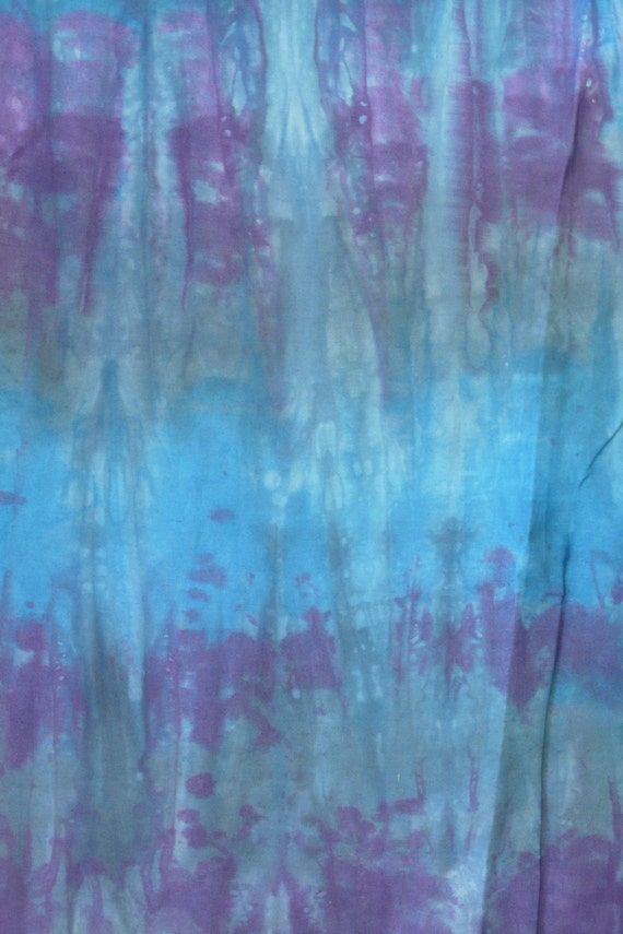 Cotton Sateen Hand Dyed Yard Midnight blue violet