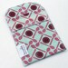 Small Reusable Sandwich Bag- Food Baggie with pleated fold over closure - Plates and Spoons