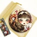 Hidden Garden 3.5 inches Pinback Button Badge