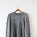 1980s Soft Woven Round Neck Sweater Size Small