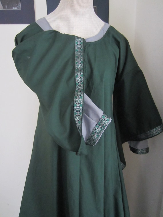 Custom Cotton Overtunic Wide Sleeves SCA by CamelotCreationscom