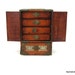 Jewelry Box Upcycled From Mahjong Set Case, Silk Lining
