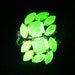 Vintage Czech Vaseline Uranium Glass Cocktail Ring, Adjustable, Lemon Yellow, Large, Black Friday Etsy, Cyber Monday Etsy
