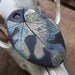 Raku Autumn Midnight Silver Moonlight Leaf