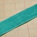 Velvet Corduroy Trim - May Arts Aqua - 2 Yards