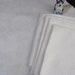 Set of 5 Like New Vintage White Cotton Napkins, Wedding Napkins