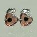Natural Watermelon Tourmaline 2.48 carats t.w. Handset in .925 Sterling Silver Earrings