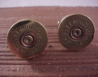 Shotgun Cufflinks / Remington 12 Gauge Shotgun Cuff Links / Wedding Cufflinks / Groomsmen Gift / Fathers Day Gift / Gifts For Men