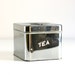 Vintage Chrome Tea Canister