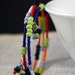 SALE - Solid Stripes Bracelet - seed beads, memory wire
