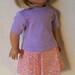 1934-American Girl Doll Kit Kittredge Outfit Shirt and Top with Shoes