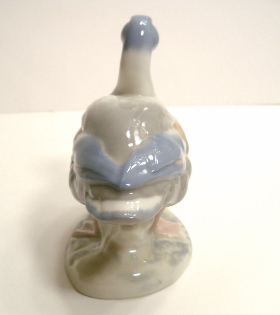 Pretty Porcelain Duck Figurine by Rex Valencia Hummelwerk