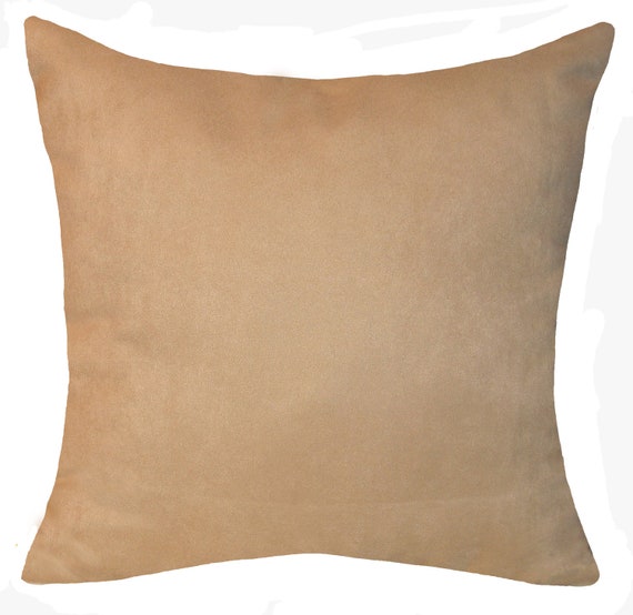 beige throw pillows