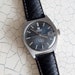 Vintage Tissot Seastar Wrist Watch 1950s with Blue Dial by avintageobsession on etsy