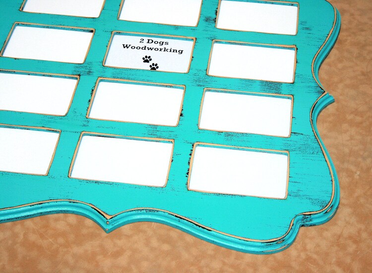 UNFINISHED Collage picture frame 12 5x7 by 2DogsWoodWorking