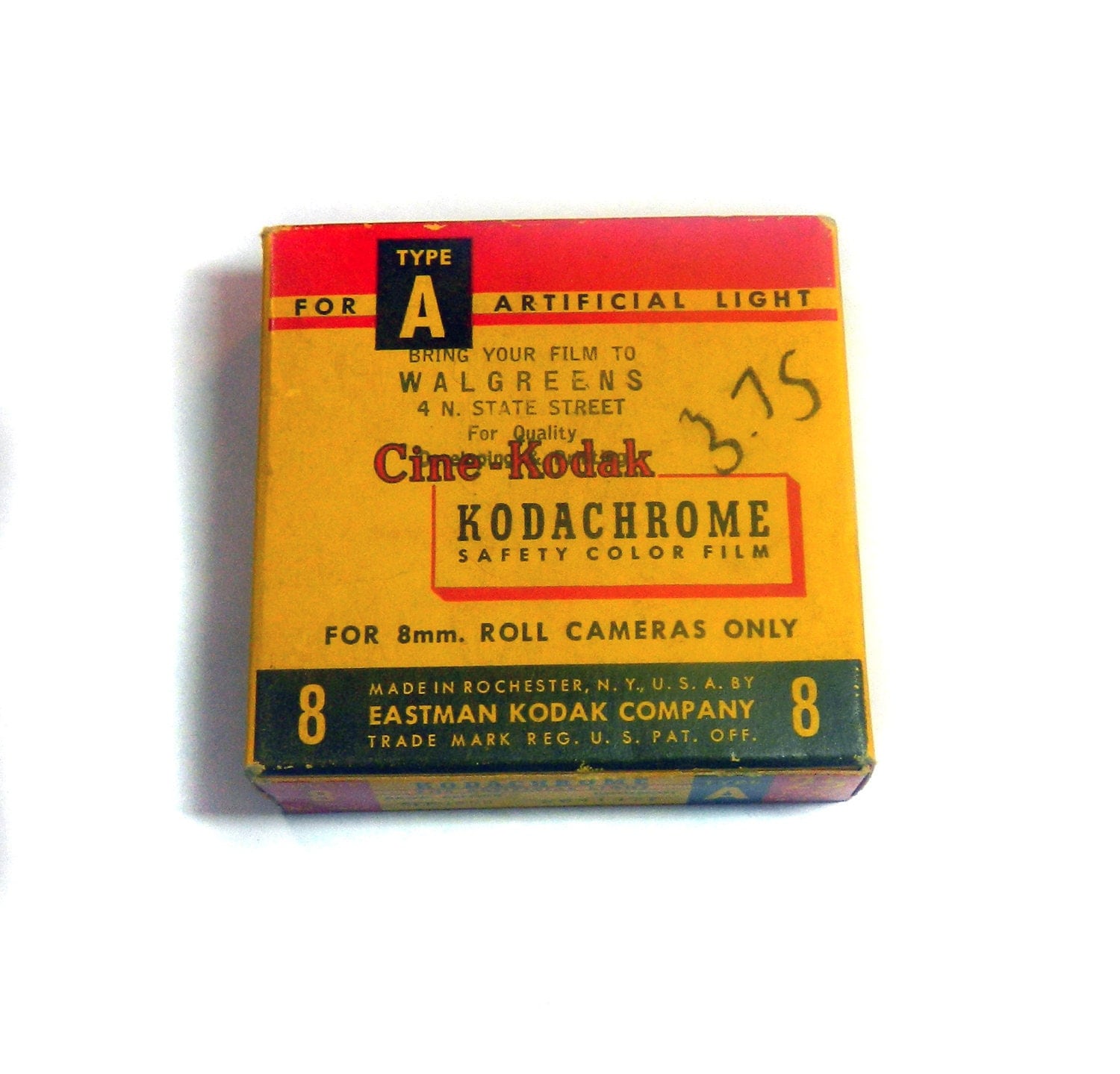 Vintage Kodachrome Color 8mm Movie Film