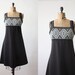 1970s dress - southwestern day dress