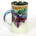 Mug 14 oz Blue, Purple, Green and White