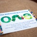 Custom Listing for Jennifer - Very Hungry Caterpillar "ONE" - First Birthday Invitation
