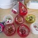 Jewel Brite Diorama Plastic Ornaments Assorted
